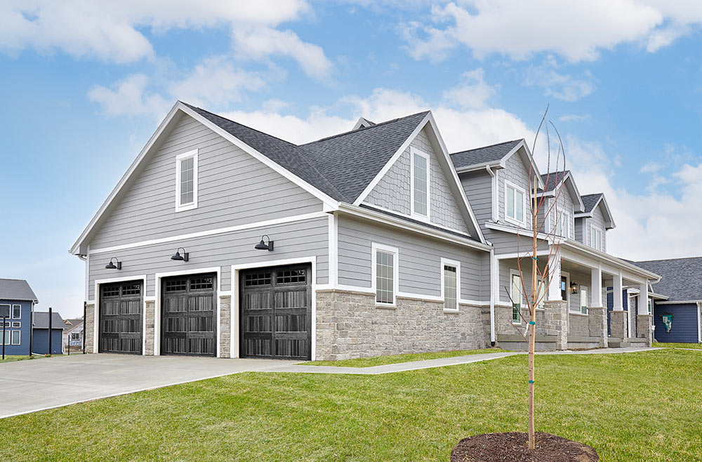 des moines custom home smith plan exterior
