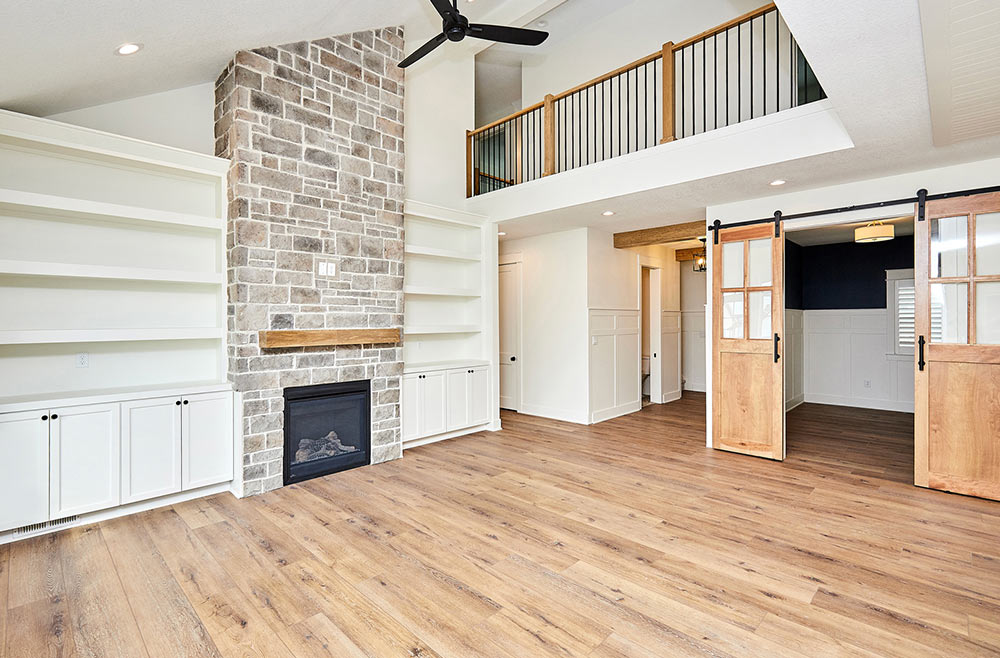 des moines custom home interior